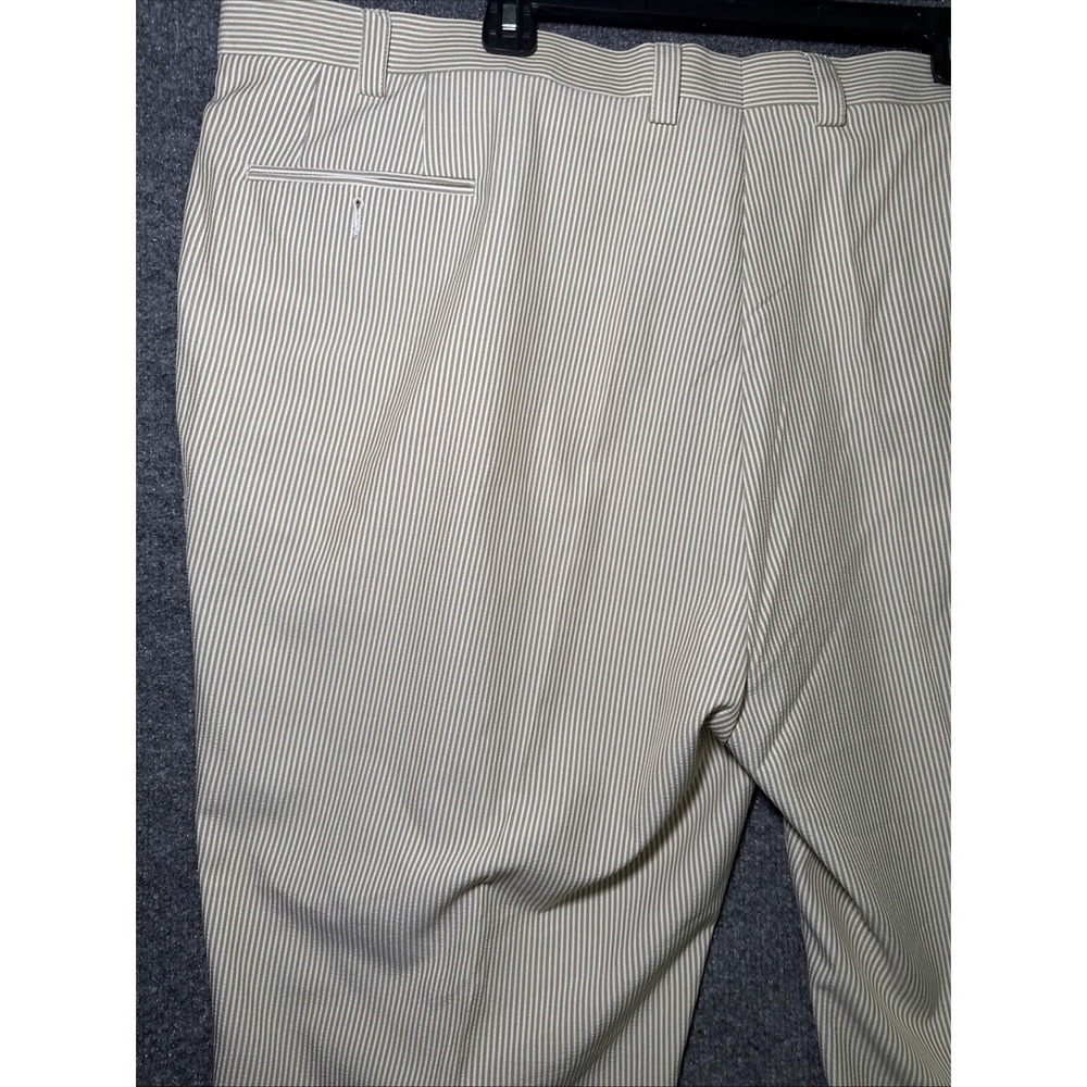 Lauren Ralph Lauren Men's Dress Pants Tan Striped Size 50w x 34l - Picture 8 of 9